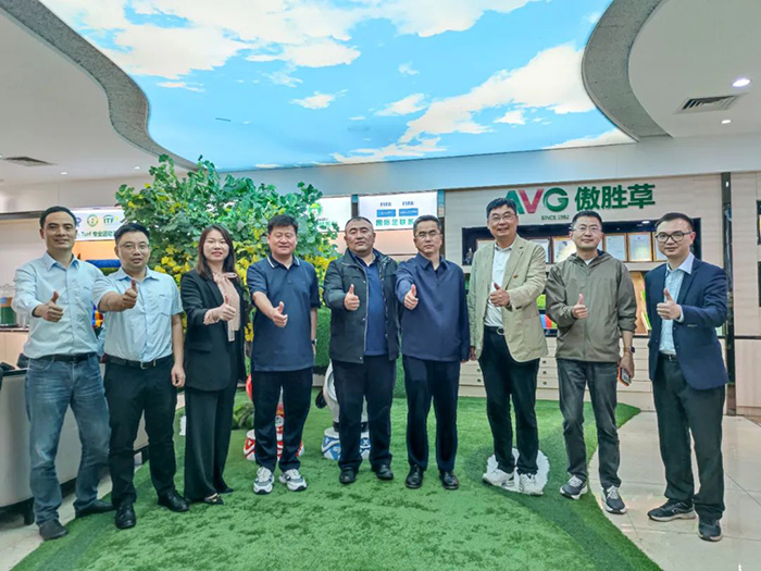 【頭條】國家體育場（鳥巢）領導專家一行蒞臨傲勝股份總部考察交流