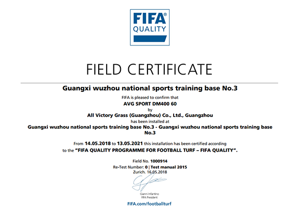 FIFA認證 FIFA認證